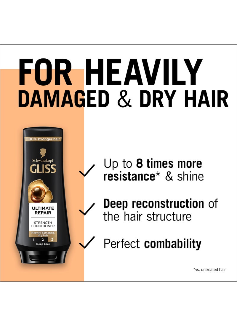 Gliss Ultimate Repair - Strength Conditioner 360ml - Image 4