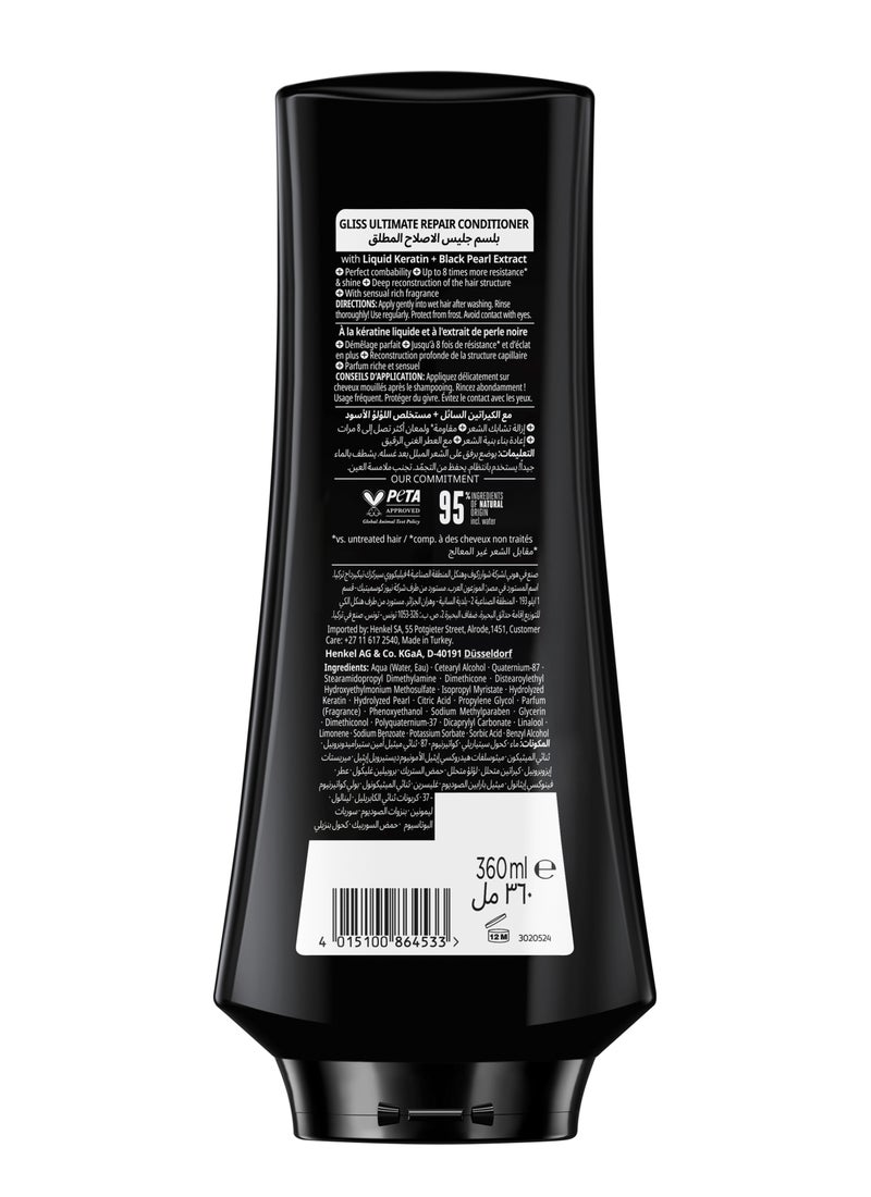 Gliss Ultimate Repair - Strength Conditioner 360ml - Image 2