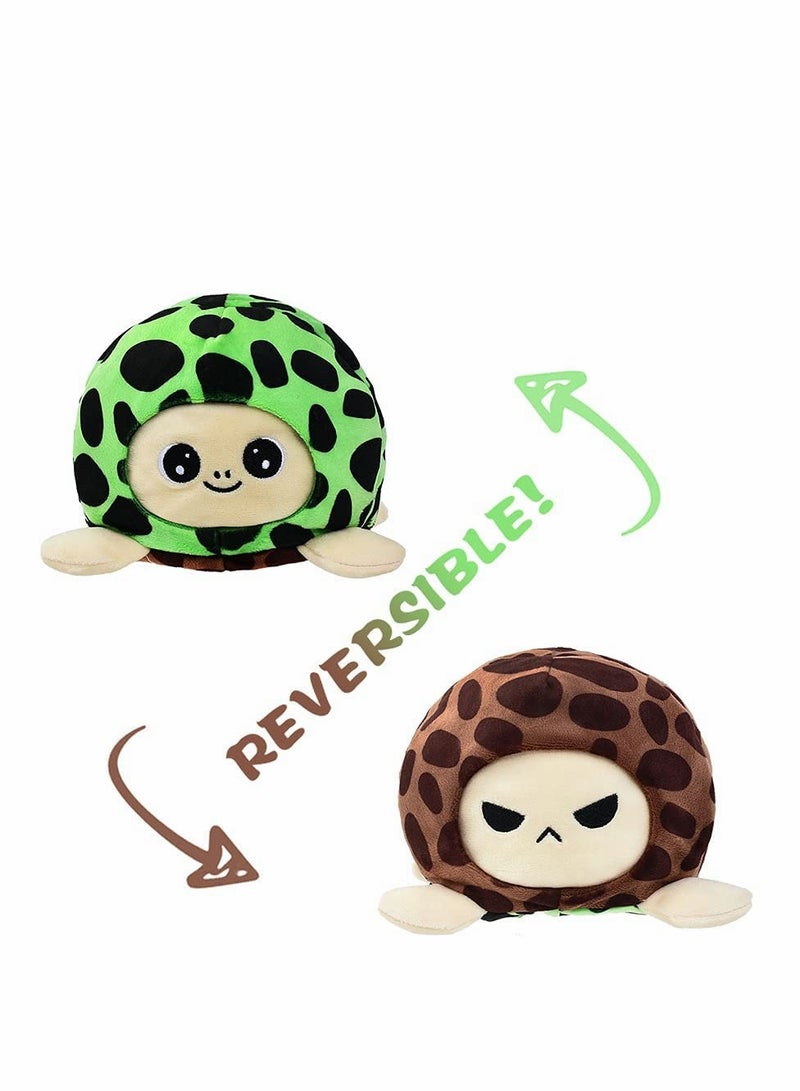 SYOSI Mini Stuff Animals，Reversible Plush，Mood Plushie, for Adult Kids Girl Boy Valentine's Day Gift!  - Image 1