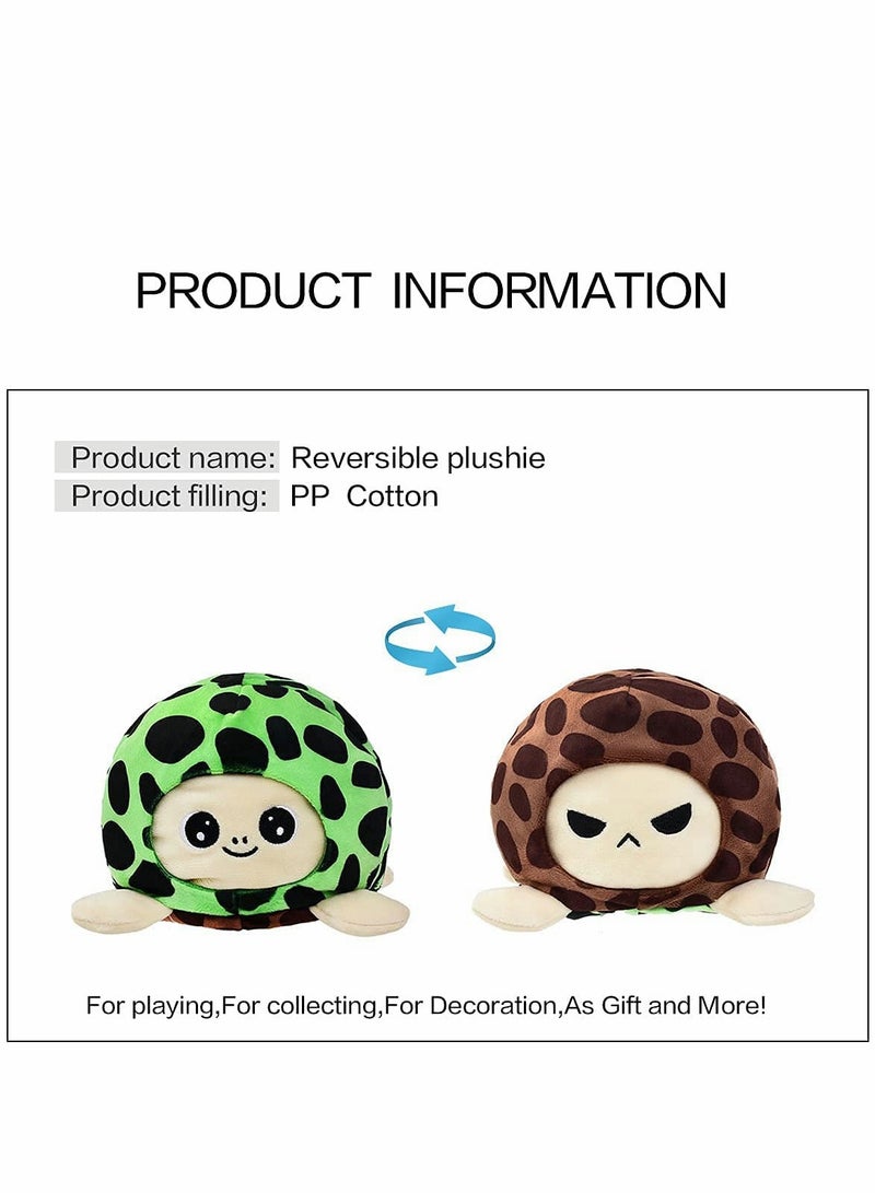 SYOSI Mini Stuff Animals，Reversible Plush，Mood Plushie, for Adult Kids Girl Boy Valentine's Day Gift!  - Image 5