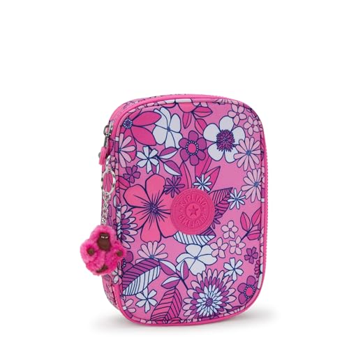 KIPLING KIPLING حافظة كيبلينغ النسائية المطبوعة لـ 100 قلم، لتنظيم الملحقات، مستلزمات الفن، مستحضرات التجميل، منظم السفر - Image 4