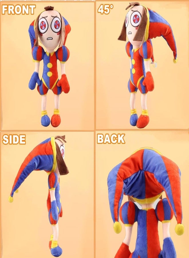 SAJISP The Amazing Digital Circus Plush,11.8" Pomni Plushies Toy Gift, Cute Stuffed Figure Doll for Kids and Adults, Birthday Halloween Christmas Choice for Boys Girls - Image 5