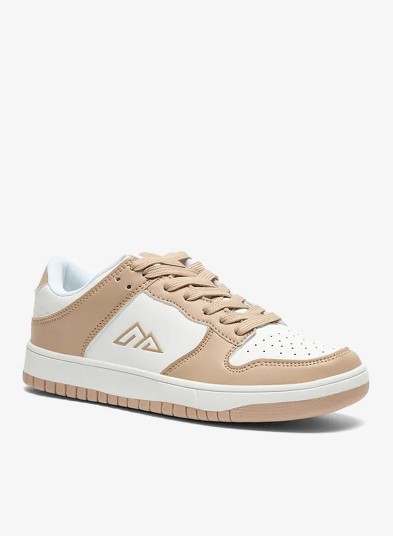 Oaklan by Shoexpress  Womens Textured Lace-Up Sneakers for Women | Best Price UAE