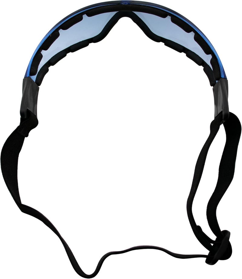 Birdz Eyewear Boogie Foam Padded Safety Goggles with Clear Anti-Fog Lenses - Image 5
