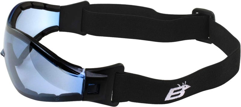 Birdz Eyewear Boogie Foam Padded Safety Goggles with Clear Anti-Fog Lenses - Image 4