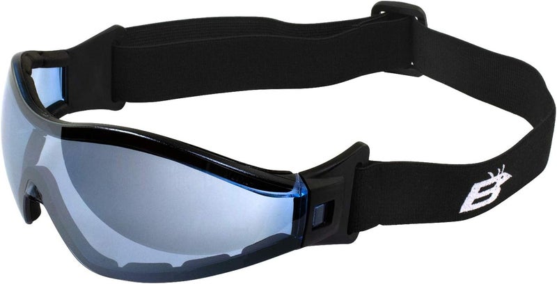 Birdz Eyewear Boogie Foam Padded Safety Goggles with Clear Anti-Fog Lenses - Image 1