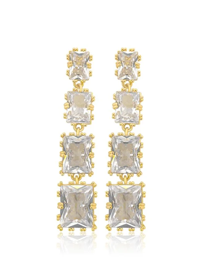 Take Two  Embellished Dangle Earrings for Women | Best Price UAE