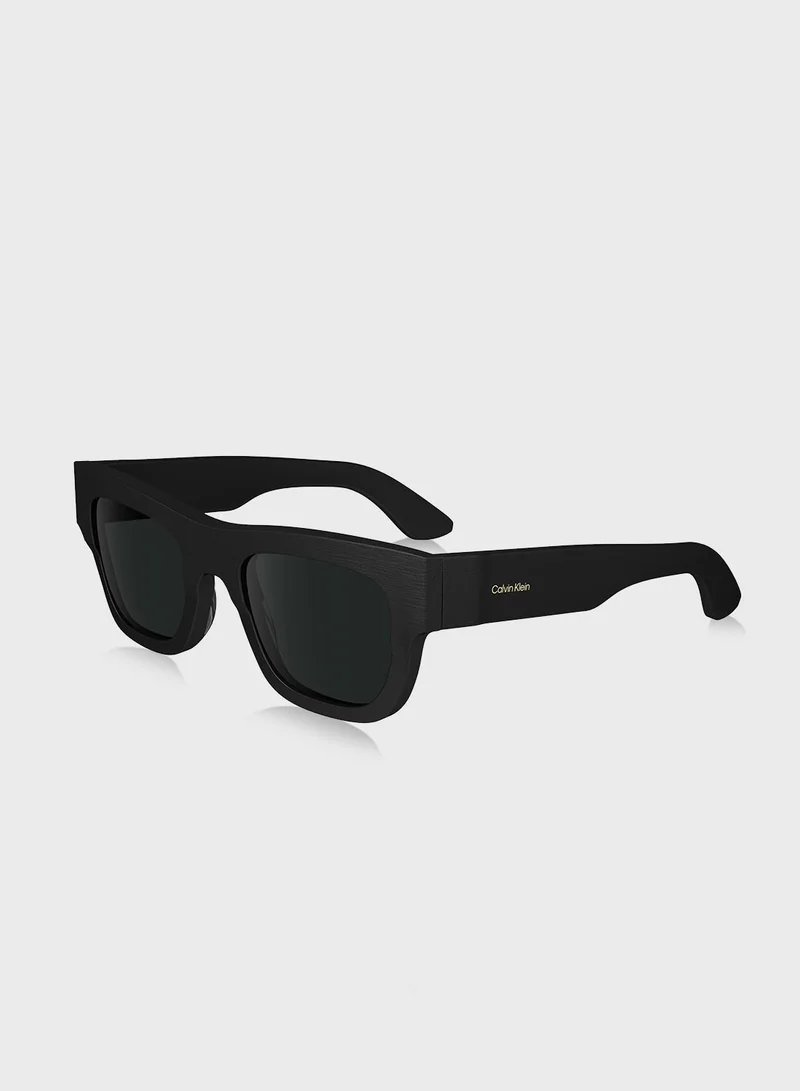 CALVIN KLEIN Modified Rectangle Sunglasses Ck24510S