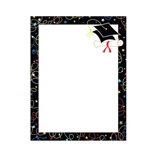 Great Papers! Grad Swirls Letterhead, 50 Count, 8.5"x11" (2012047) - Image 3