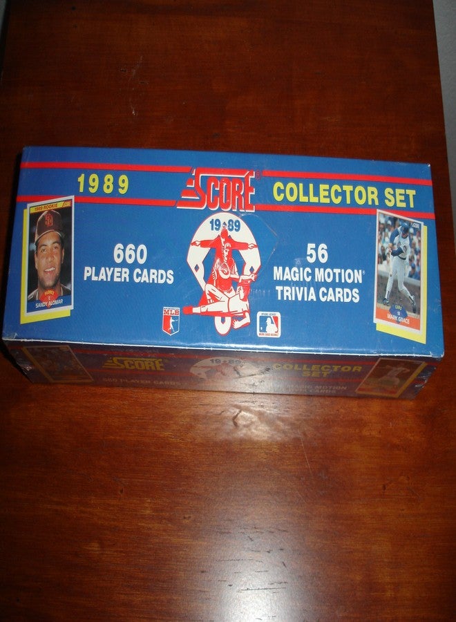 مجموعة بطاقات البيسبول من Score لعام 1989 - Image 1