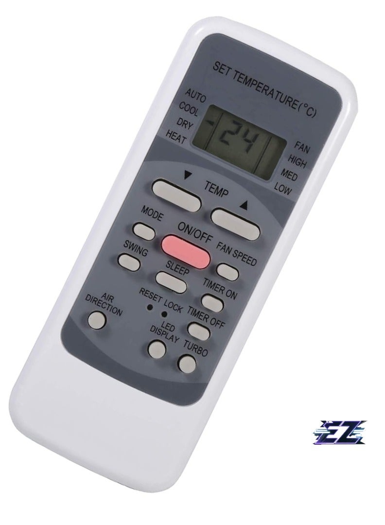 ELTRAZONE Air Conditioner Remote Control Low Power Consumption Universal Remote Control for Midea Air Conditioner R51M/E - Image 2