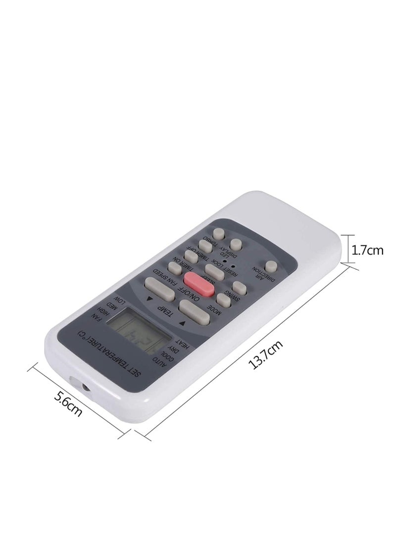 ELTRAZONE Air Conditioner Remote Control Low Power Consumption Universal Remote Control for Midea Air Conditioner R51M/E - Image 3