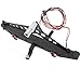 Vgoohobby RC Front Bumper Rear Bumper with LED Lights Headlights Tow Hook Spare Tire Carrier Compatible with Axial SCX10 Traxxas TRX4 90046 90047 SCX10iii AX10300 110 RC Crawler Car - Image 4
