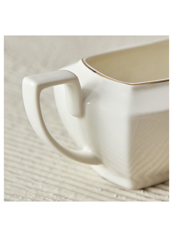 Home Box Peace 2-Piece Gravy Boat Set with Saucer 450 ml - Image 4