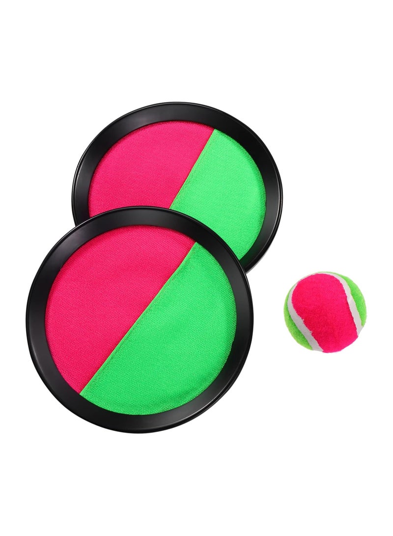 Toyvian Toss And Catch Ball Set Catch Toys Beach Toys Paddle Ball Game Sticky Ball Game Camping Outdle Ball Ball Beach Game Set de jeu pour enfants... - Image 1