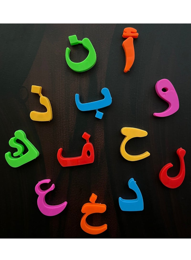 FIRST CLASSROOM Set Arabic Alphabet Magnetic Fridge Message Board Magnet Letters for Baby Cognition Education Baby Early Educational Toy - Image 2