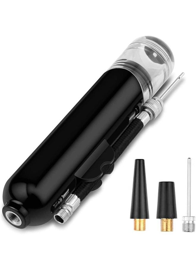 LENND Air Pump for Balls, Basketball, Soccer, Volleyball, Football, Sport Ball - Hand Pump for Inflatables - Never Lose Pin Again with Holder - Pumps Two Ways for Faster Inflation  - Image 1