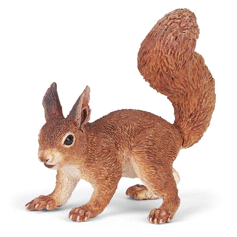 Papo - SQUIRREL - Realistic figurine - 3 years old - Wildlife - Hand painted - Stimulates imagination and learning - 5.2cm x 4cm x 5.5cm - Educational toy - Gift idea - squirrel figurine - Image 1