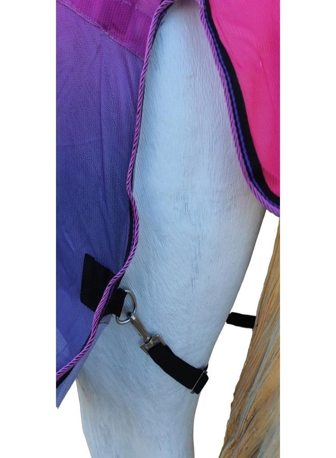 Challenger 74" Horse Mesh Lightweight Breathable Summer Spring Sheet Bellyband 73439 - Image 4