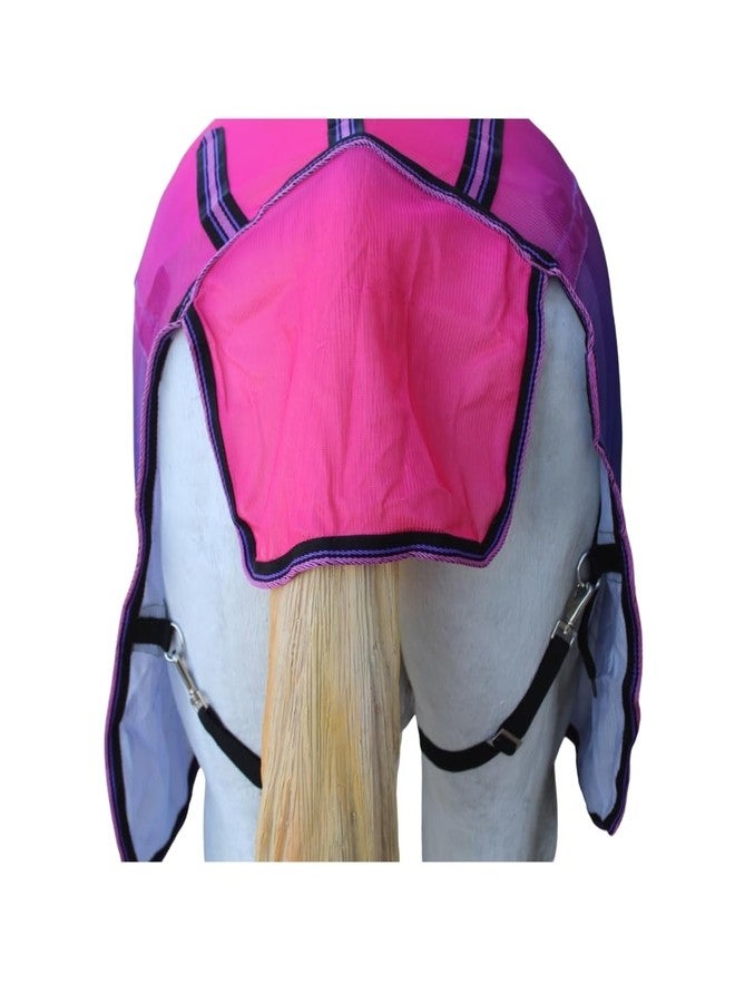 Challenger 74" Horse Mesh Lightweight Breathable Summer Spring Sheet Bellyband 73439 - Image 5