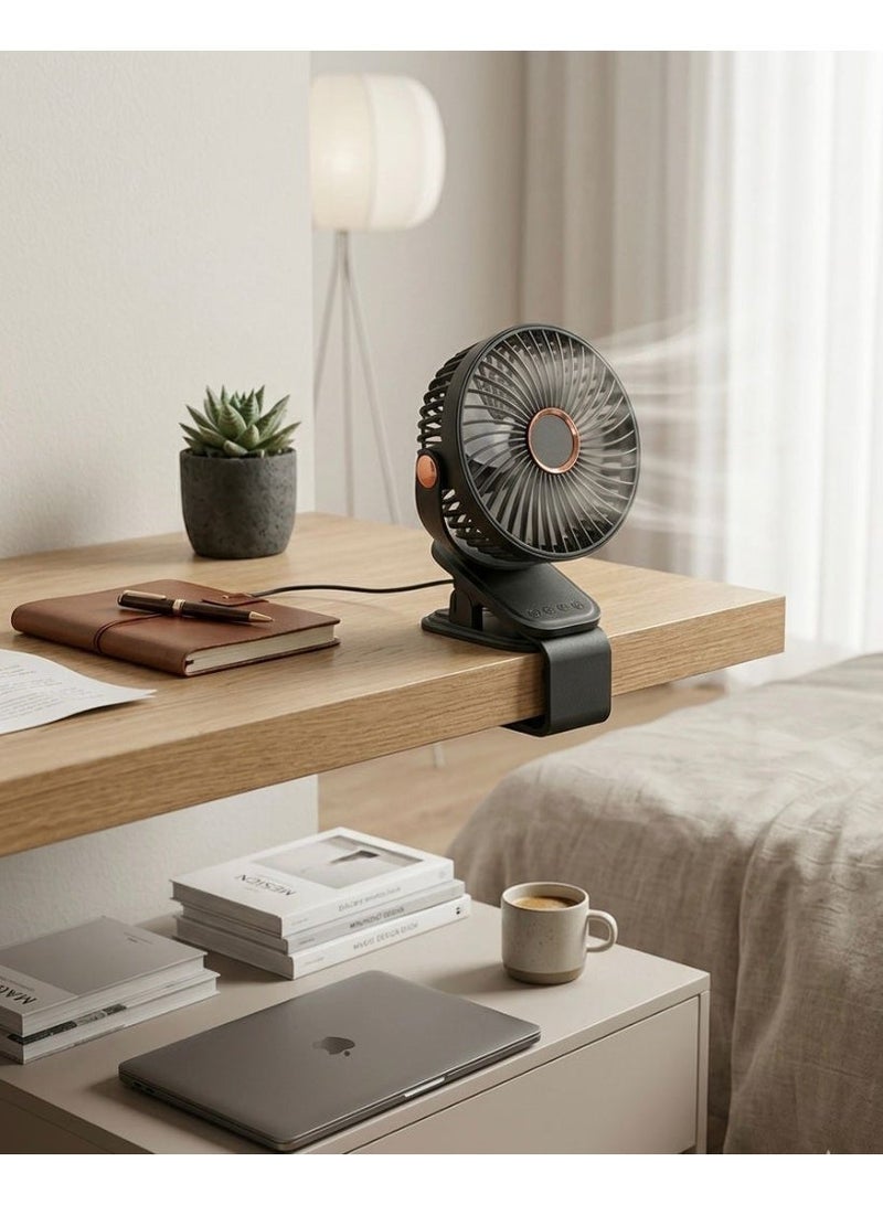 Ruay Portable Clip Fan Strong Clamp – Powerful Quiet Airflow with Practical Design for Everyday Use - Image 5