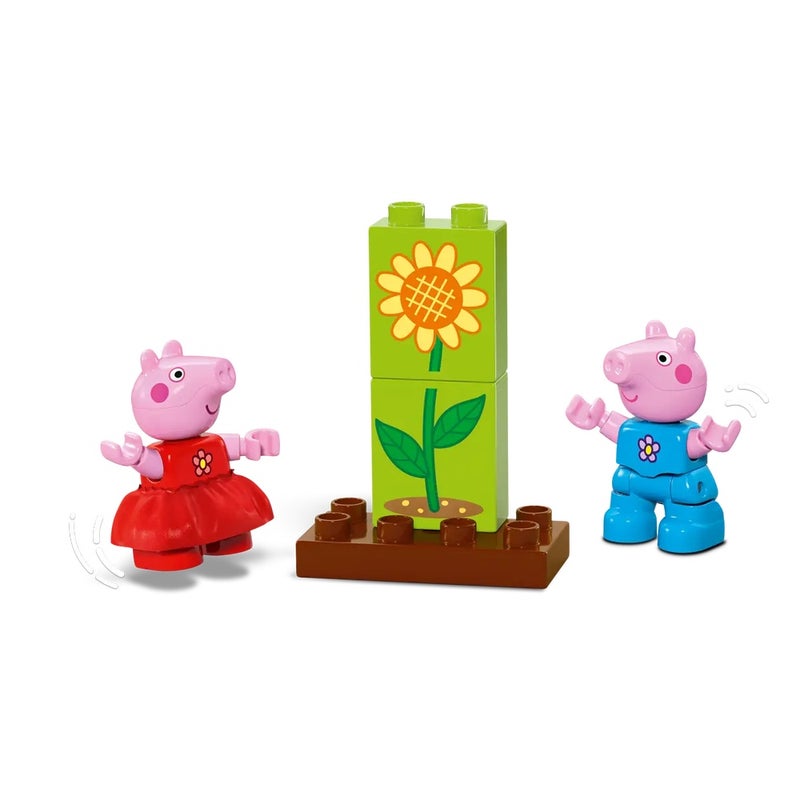 LEGO - Dulpo Peppa Pig Garden and Tree House 20 Pieces - 10431 - Image 3