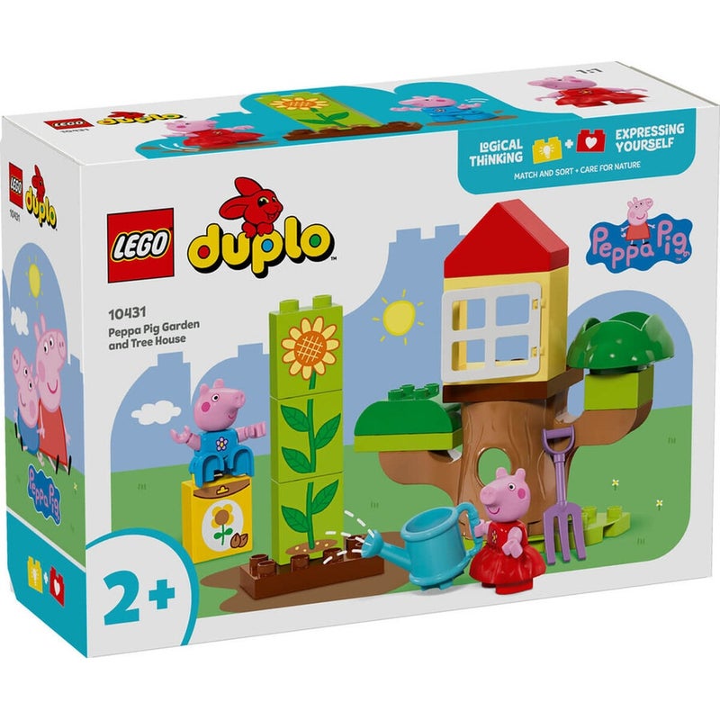 LEGO - Dulpo Peppa Pig Garden and Tree House 20 Pieces - 10431 - Image 1
