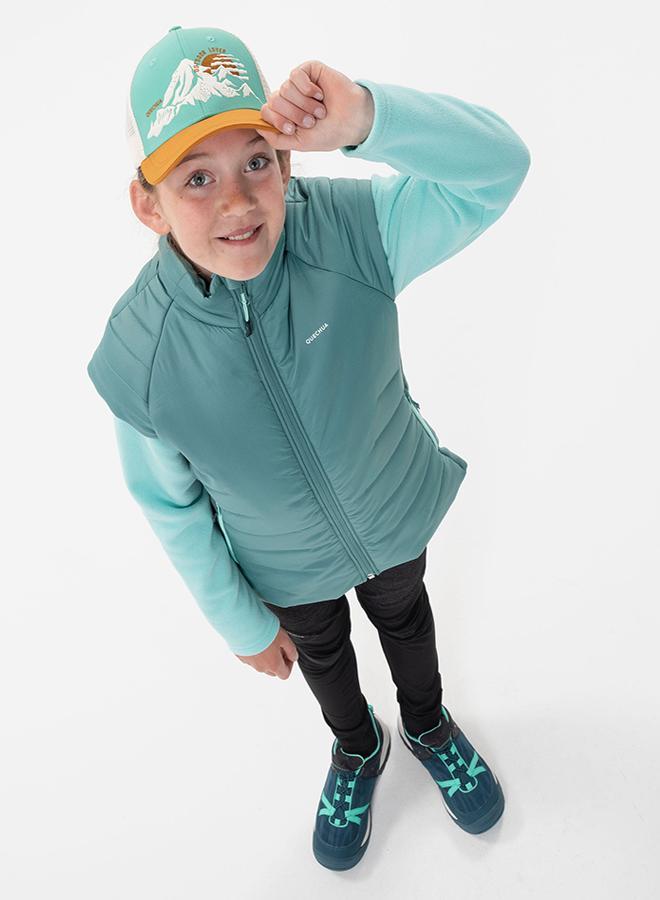 DECATHLON KIDS’ PADDED HIKING JACKET - HYBRID AGED 7-15 - PASTEL - Image 3