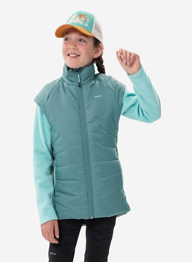 DECATHLON KIDS’ PADDED HIKING JACKET - HYBRID AGED 7-15 - PASTEL - Image 1