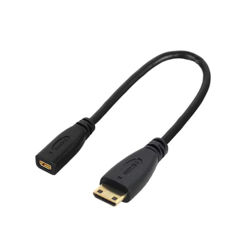 chenyang 787 Inch 4K Mini HDMI 14 CableMini HDMI Male to Micro HDMI Female Cable for Raspberry PiCamera Monitor - Image 1
