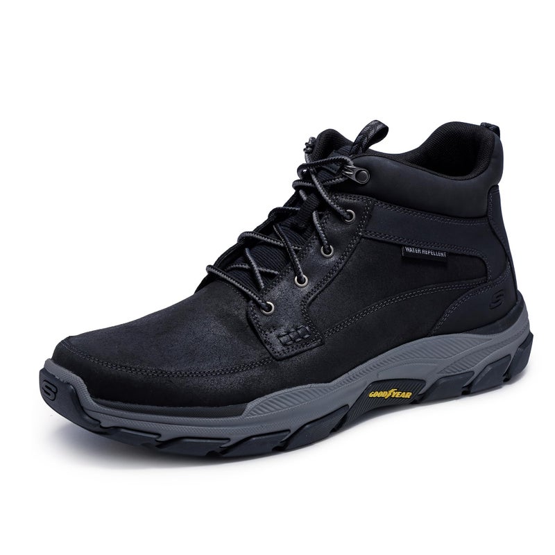 Skechers Men's 204454 Ankle Boot, Black, 9 - Image 4
