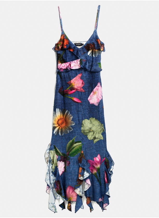 DESIGUAL Floral midi dress  - Image 3