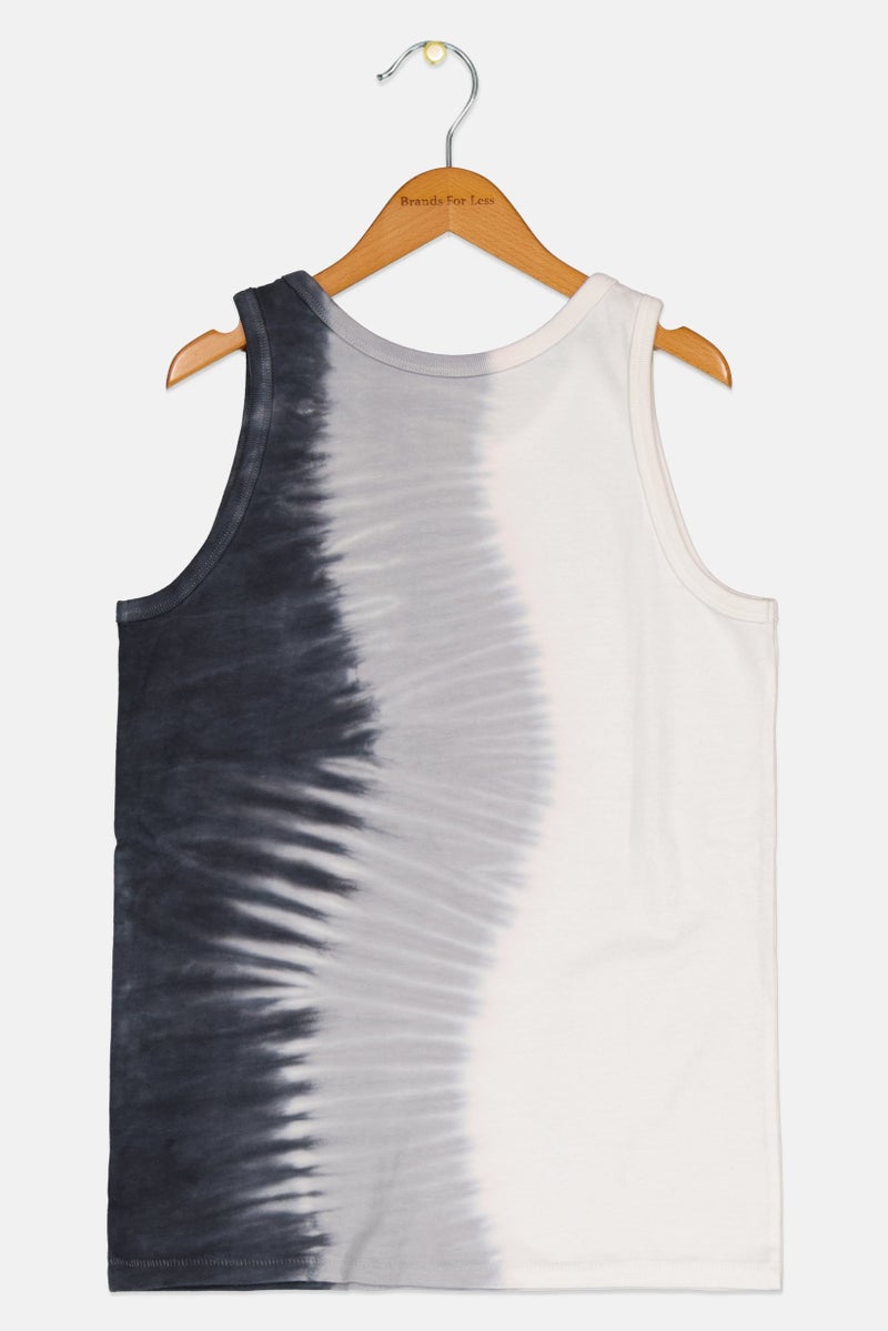 GAP Kids Boy Sleeveless Ombre Tank Top, Multicolor - Image 2
