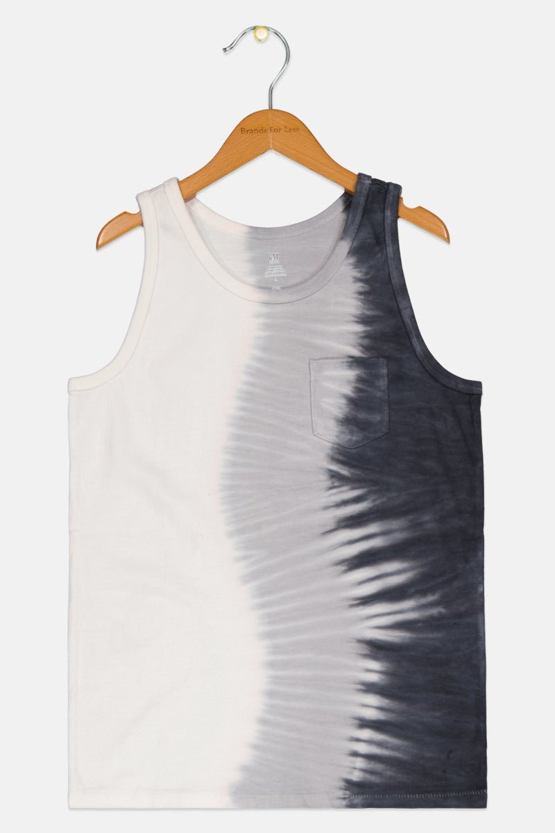 GAP Kids Boy Sleeveless Ombre Tank Top, Multicolor - Image 1