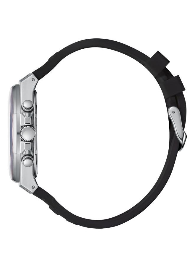 Slazenger SLAZENGER SL.9.2390.2.01 Men's Multi Function Display Watch & Silicone Strap Black  - Image 3