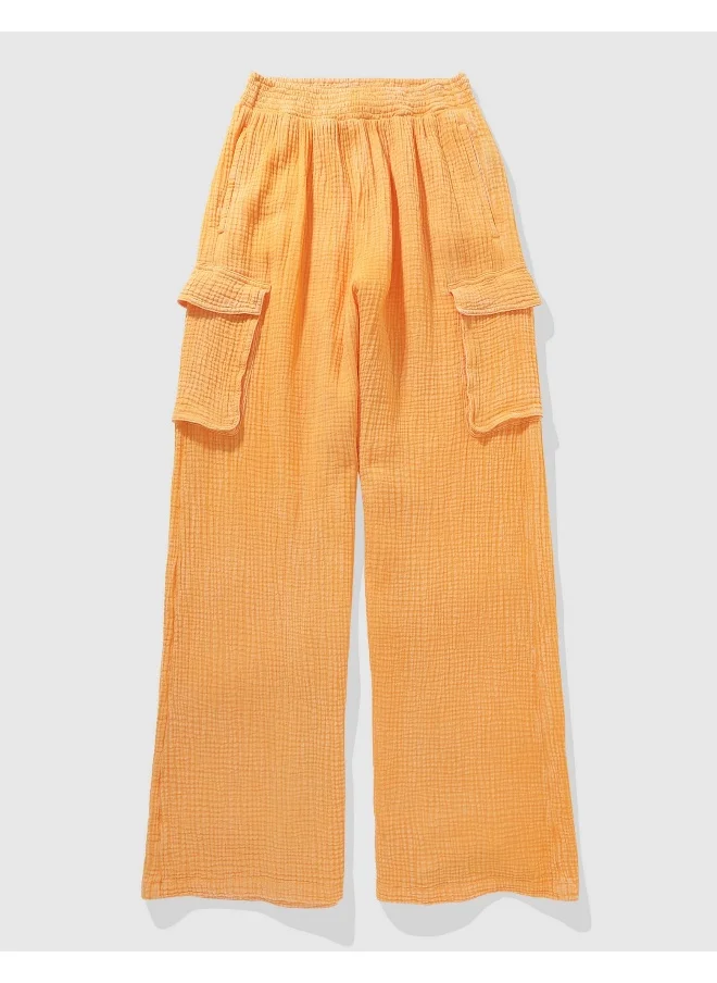 Aerie High Waist Cargo Pants