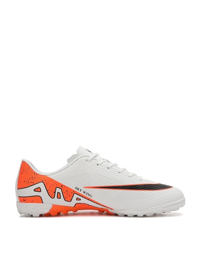 SKY WING Soccer Shoes Kid,Low Top Football Cleats For Boy And Girl Indoor Outdoor Lightweight Shock Training Boots Professional Turf Shoes Sport Athletic Ground Football Boots - Image 1