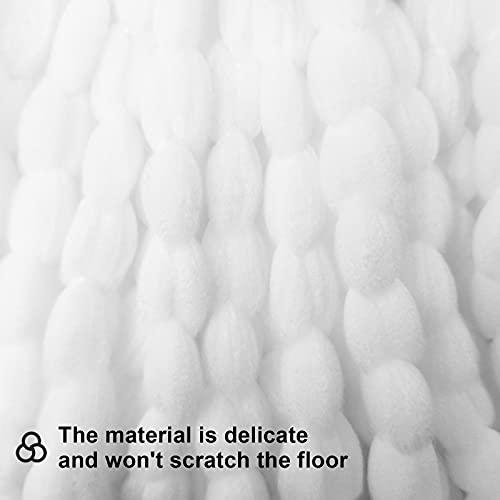 ddLUCK 6 Pack Spin Mop Replacement Heads Compatible with Hurricane, Mopnado, Casabella and Other Standard Size Spin Mop, Easy to Clean and Durable Microfiber Spin Mop Refills, Mops Head for Floor Cleaning - Image 3