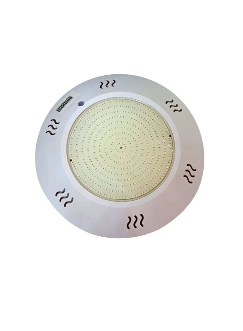 POOL MART Pool Light IP68 RGB LED 12v-18W 252LEDs 280mm Dia x 40mmm Height with remote - Image 1
