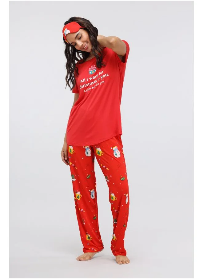 نسيسير Christmas Cheer Modal Pajama Set