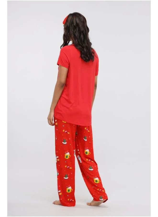 نسيسير Christmas Cheer Modal Pajama Set