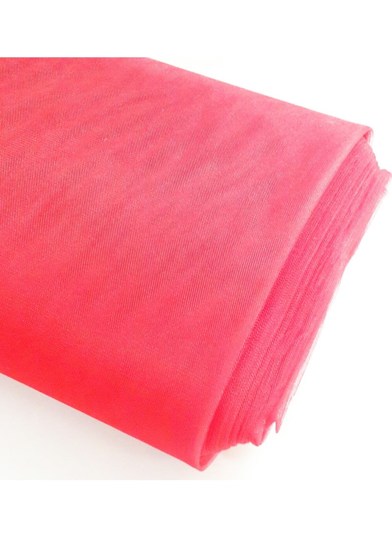 Crystal Tulle - Width 3 Meters - Soft and Vivid Colors - Red - pzsku/Z62E479E30AFDF1167E18Z/45/_/1741272352/2d8b256c-f8c4-4824-98b9-5a929b36cf6b