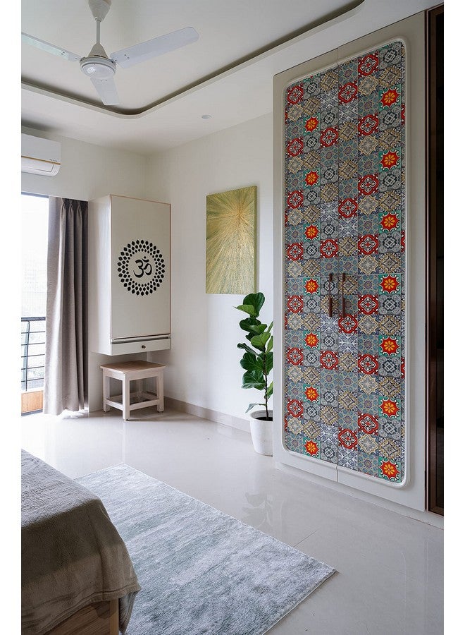 WallDesign Vinyl Mosaic Tile Sticker Self Adhesive - 24 x 32 Inch Durable Surface Decoration Film For Kitchen, Cabinet, Table, Furniture, Wall, Bathroom, Door, Refurbishment - Image 3