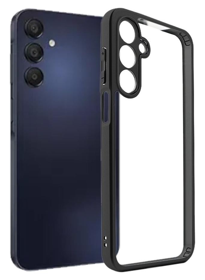 جراب حمايه شفاف متوافق مع Samsung Galaxy A16 مضاد للاصفرار ومقاوم للصدمات (شفاف) - Image 1