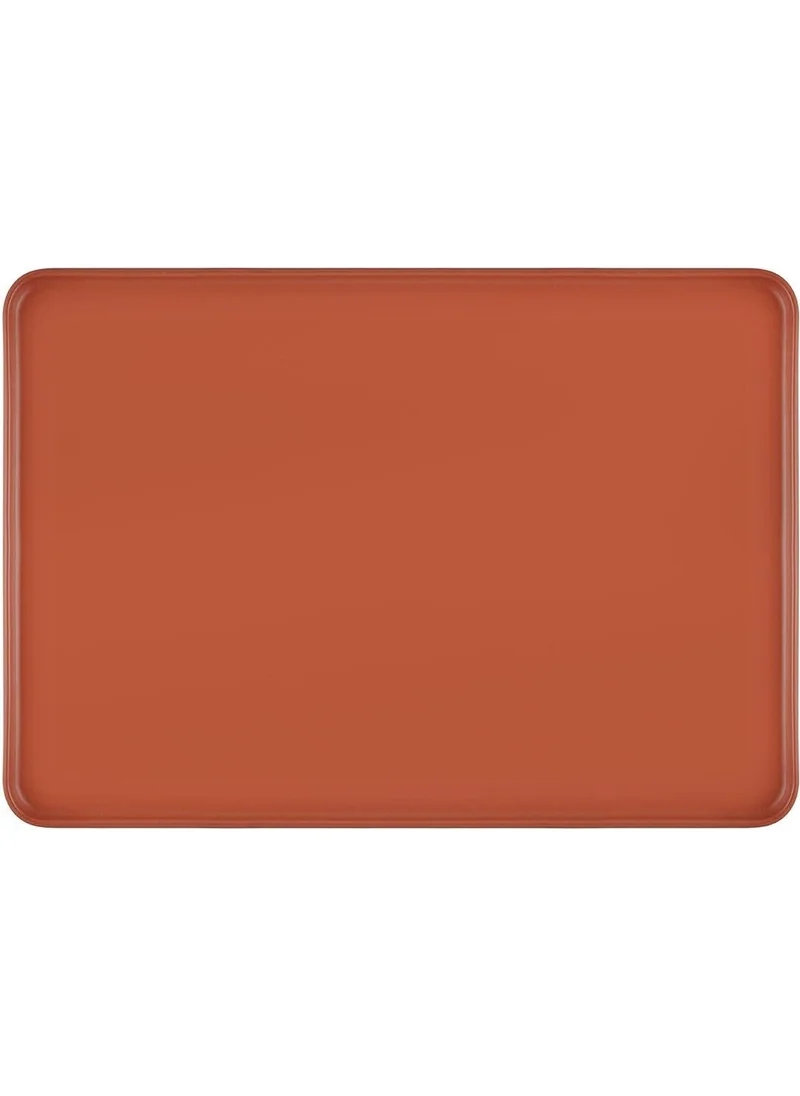 The Mia Cotta Limoges Serving Plate Terracota 33X23 cm