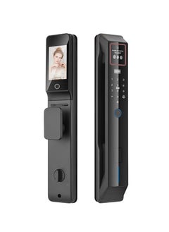 EVEREEN Tuya fully automatic 3D facial recognition home fingerprint lock remote control video entry door password lock electronic security, can recognize beard, body  - Image 1