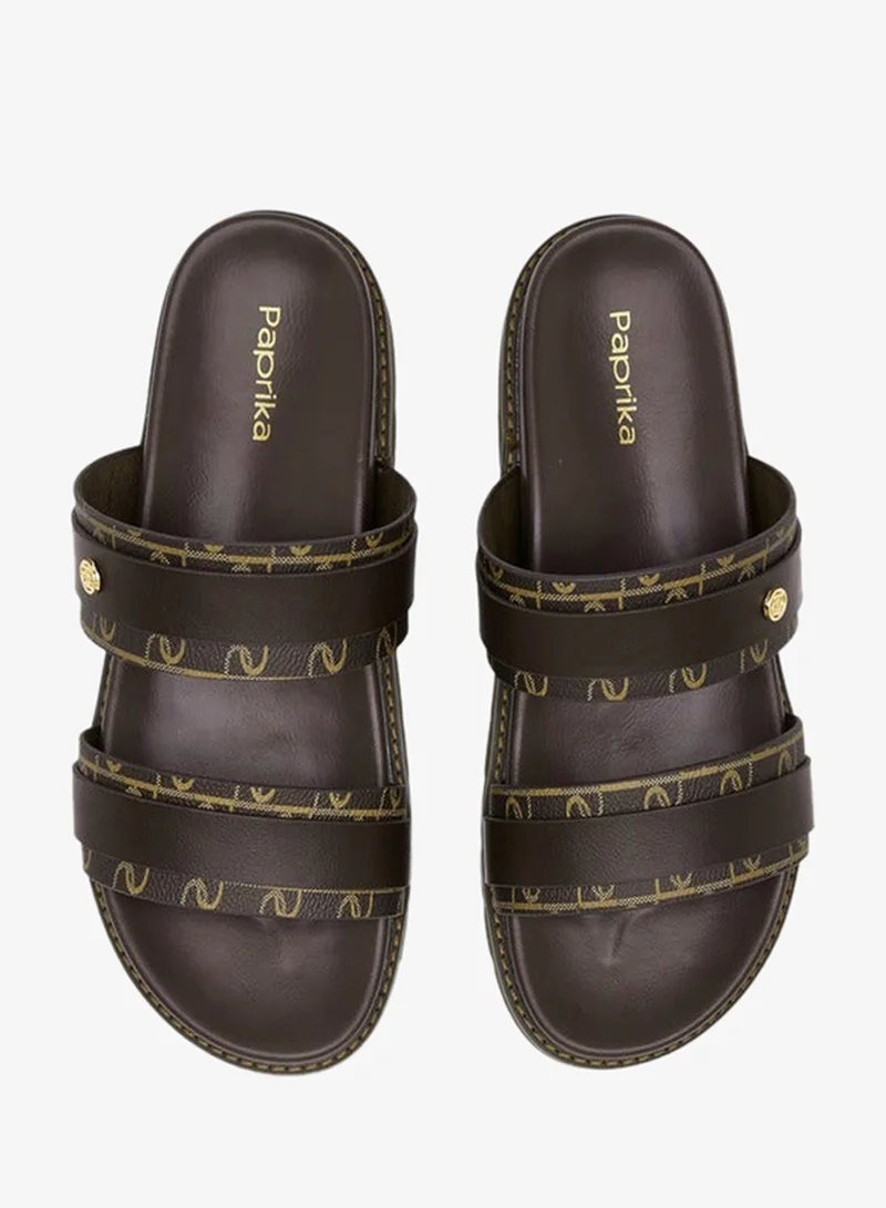 Paprika Women's Strappy Slip-On Sandals