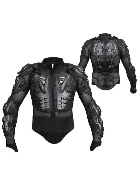 Motorcycle Safety Jacket: CE-Certified Armor with Removable Pads & Ventilation - Bike Safety Gear for Off-Road, Racing, Skating CE-Certified Safety Armor