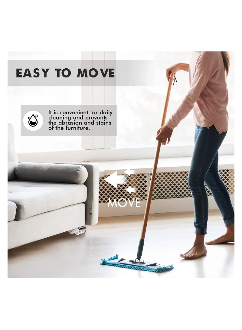 Furniture Dolly Mobile Roller, Extendable Appliance Rollers Mobile Washing Machine Base, Fridge Stand Moving Cart for Washing Machines, Refrigerators, Dryers, Dishwashers  - Image 4