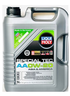 LIQUI MOLY Engine Oil 0W20 Special Tec AA 5Ltr  - Image 1